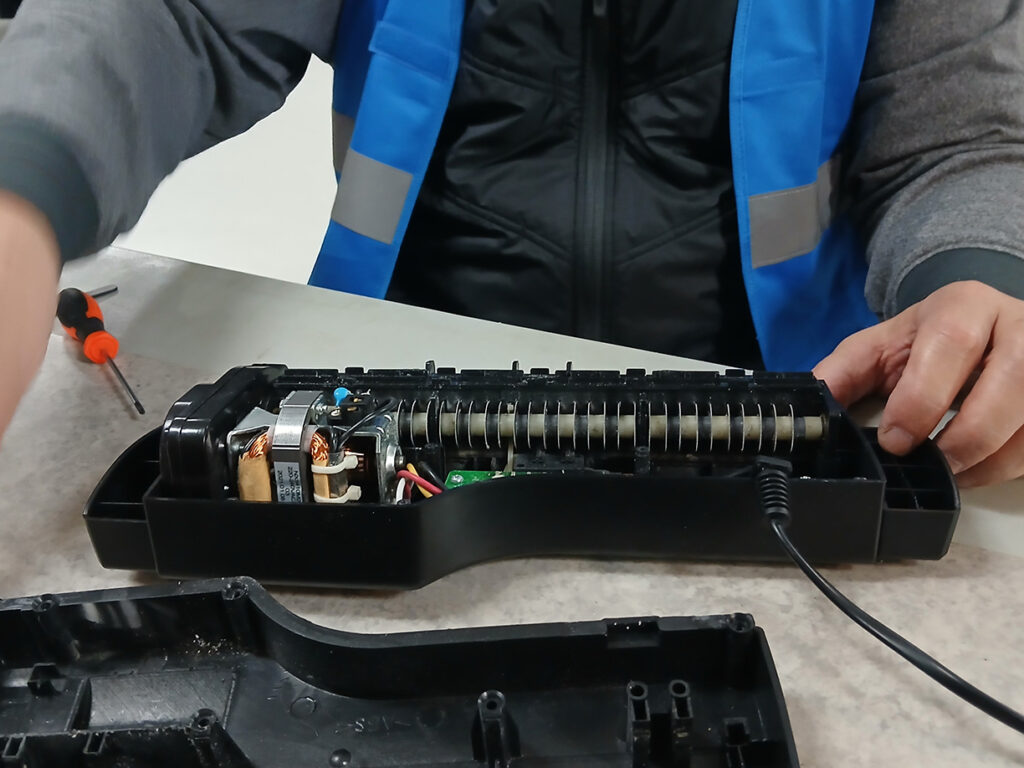 Repair café Pibrac, séance du 8 dec. 2025