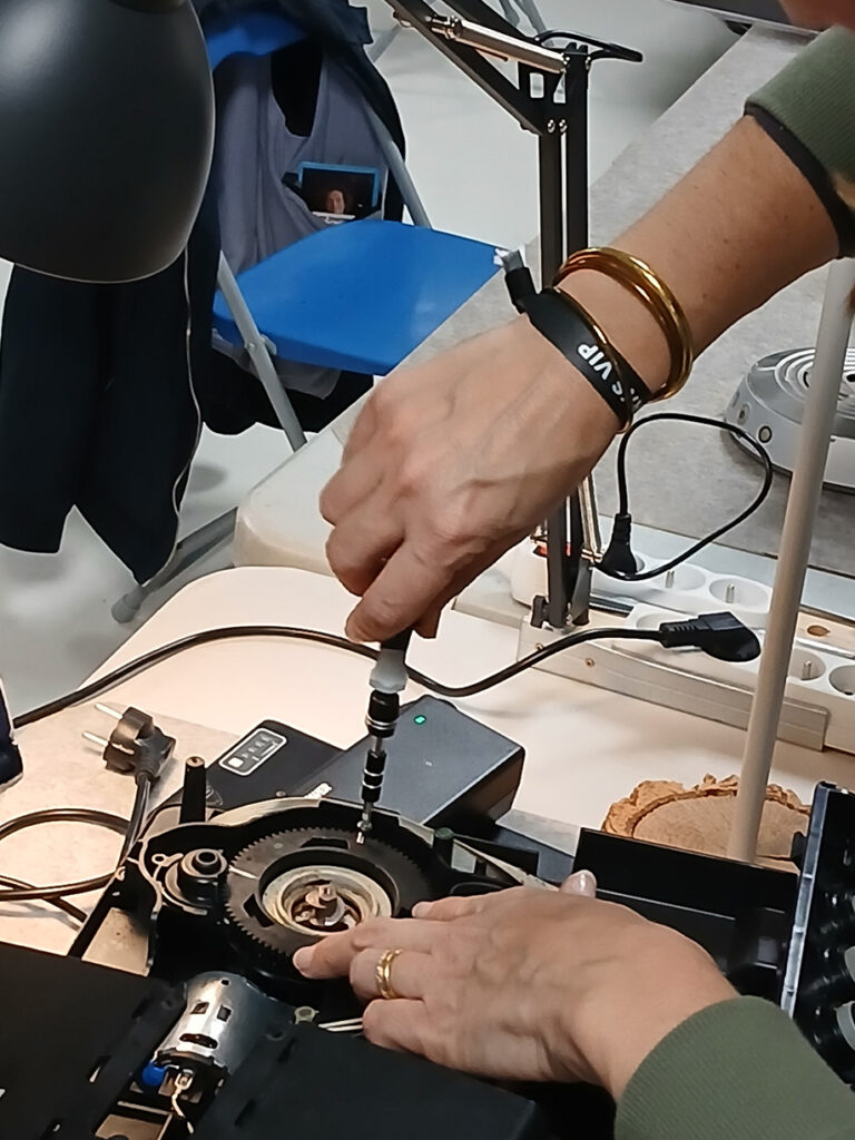 Repair café Pibrac, séance du 8 dec. 2025